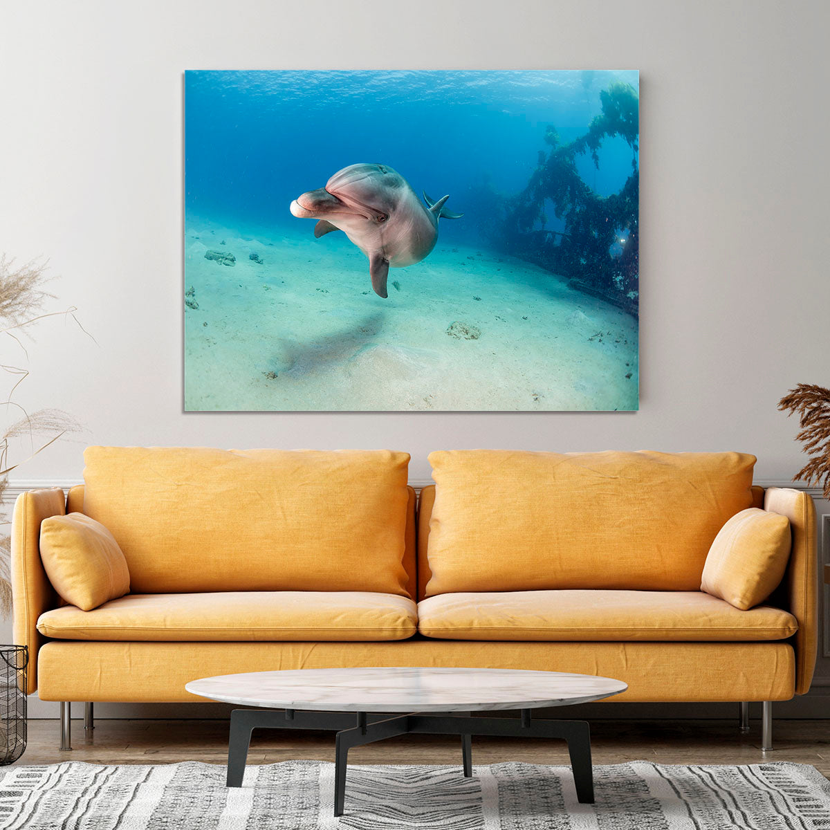 Dolphin Canvas Print or Poster - Canvas Art Rocks - 4