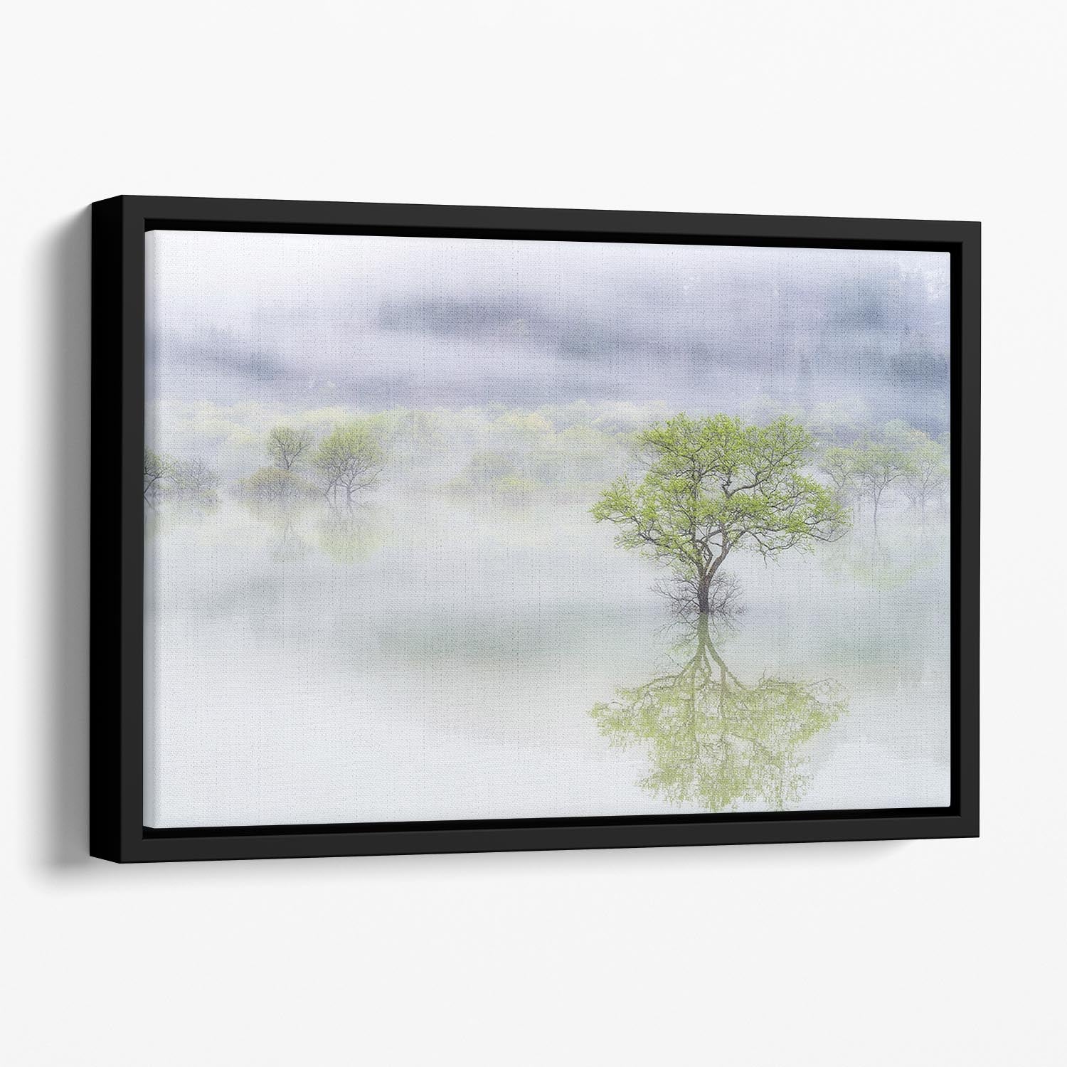 Dreamy Tree Floating Framed Canvas - Canvas Art Rocks - 1
