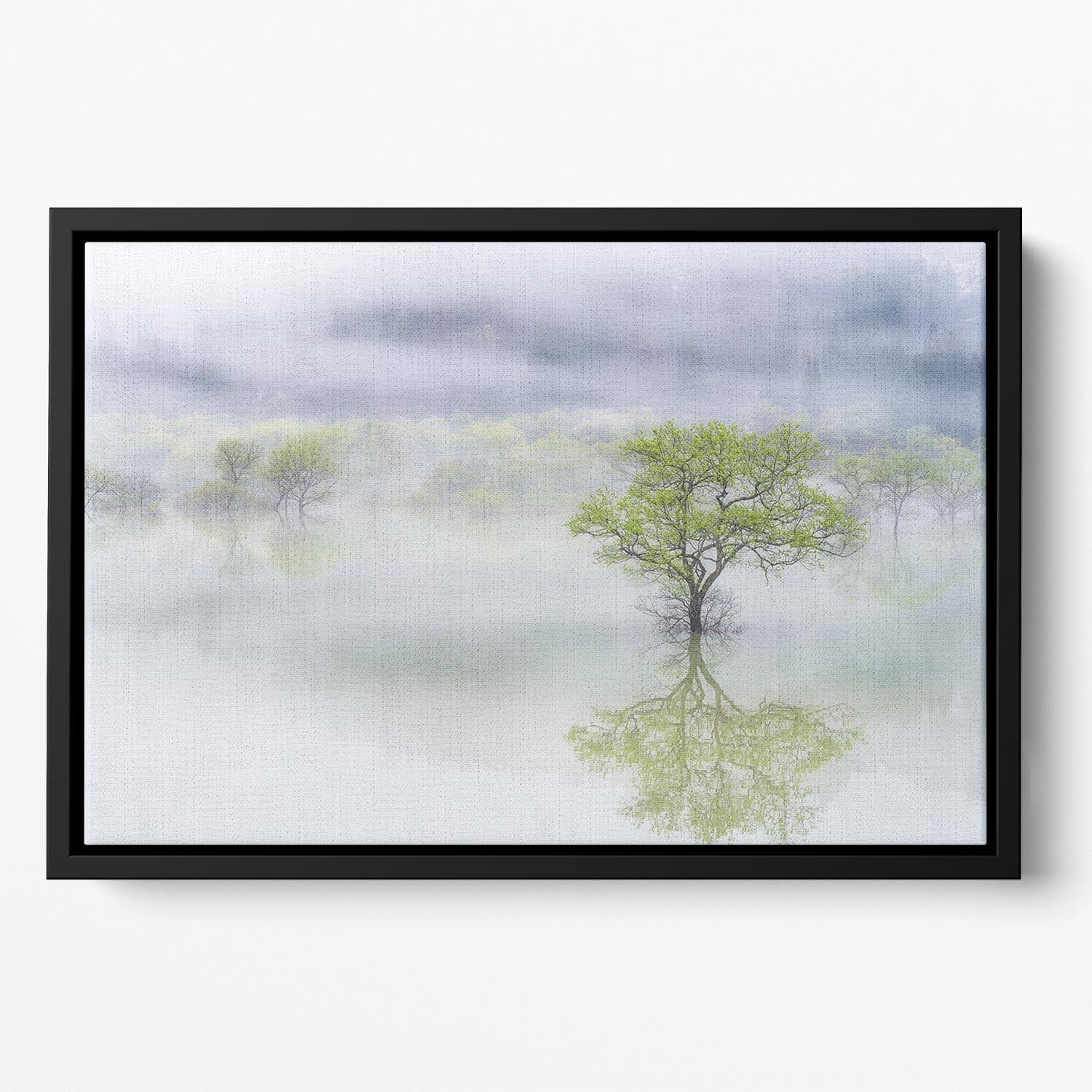 Dreamy Tree Floating Framed Canvas - Canvas Art Rocks - 2