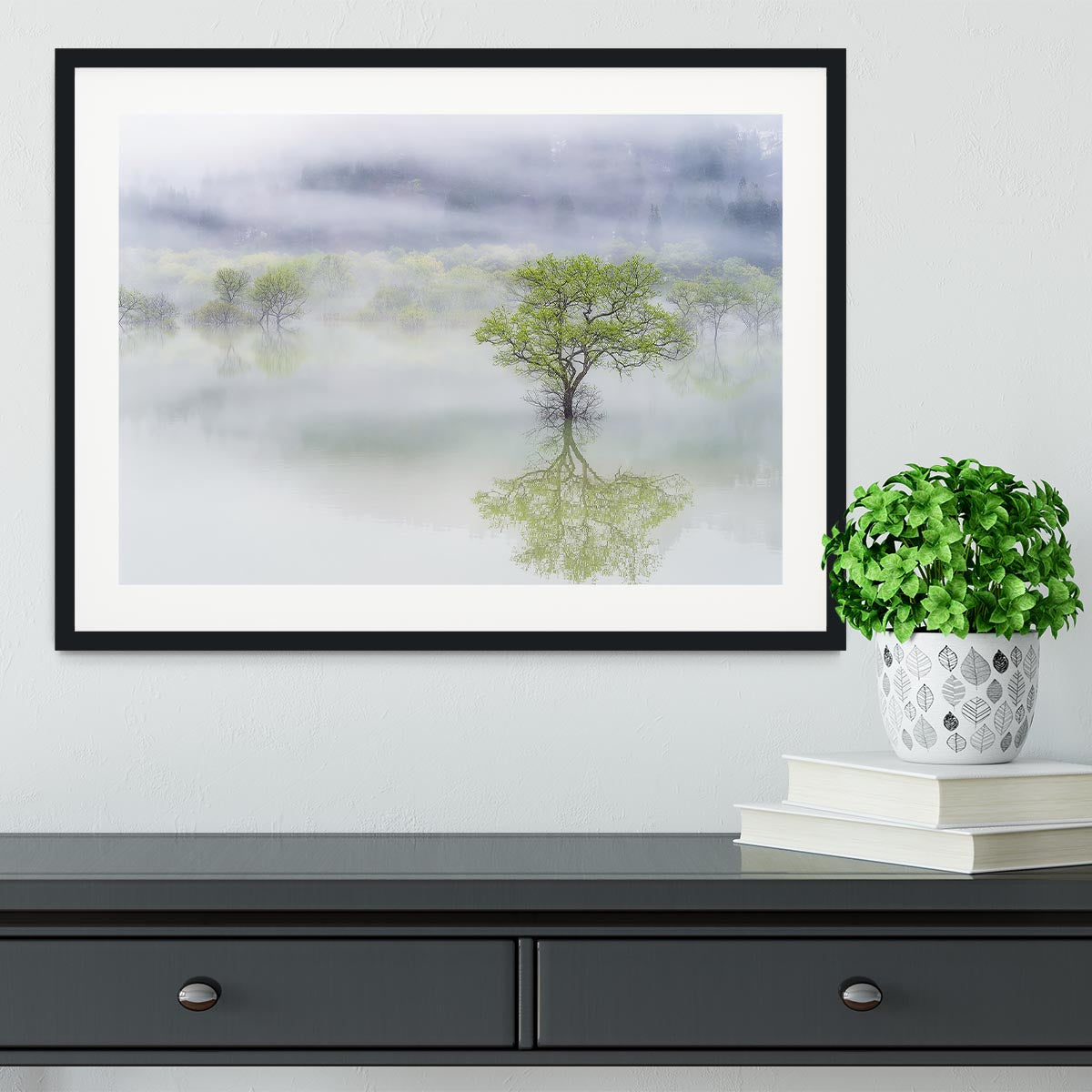Dreamy Tree Framed Print - Canvas Art Rocks - 1