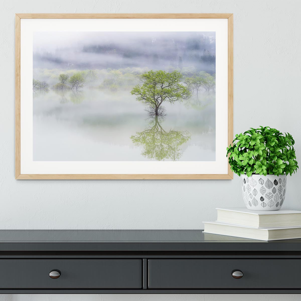 Dreamy Tree Framed Print - Canvas Art Rocks - 3