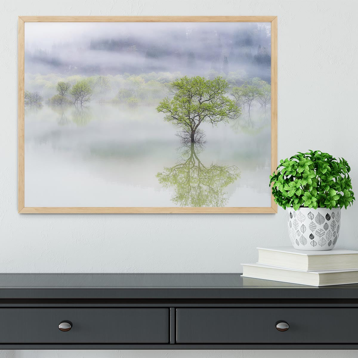 Dreamy Tree Framed Print - Canvas Art Rocks - 4
