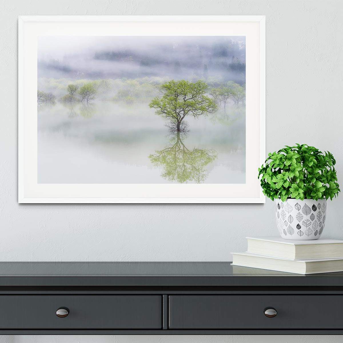 Dreamy Tree Framed Print - Canvas Art Rocks - 5