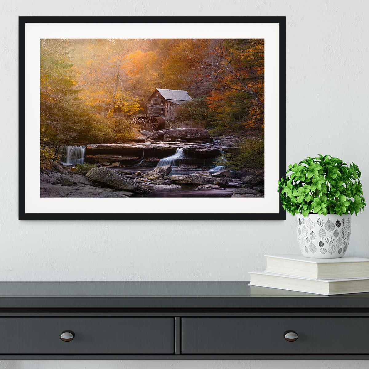 The Mill Framed Print - Canvas Art Rocks - 1