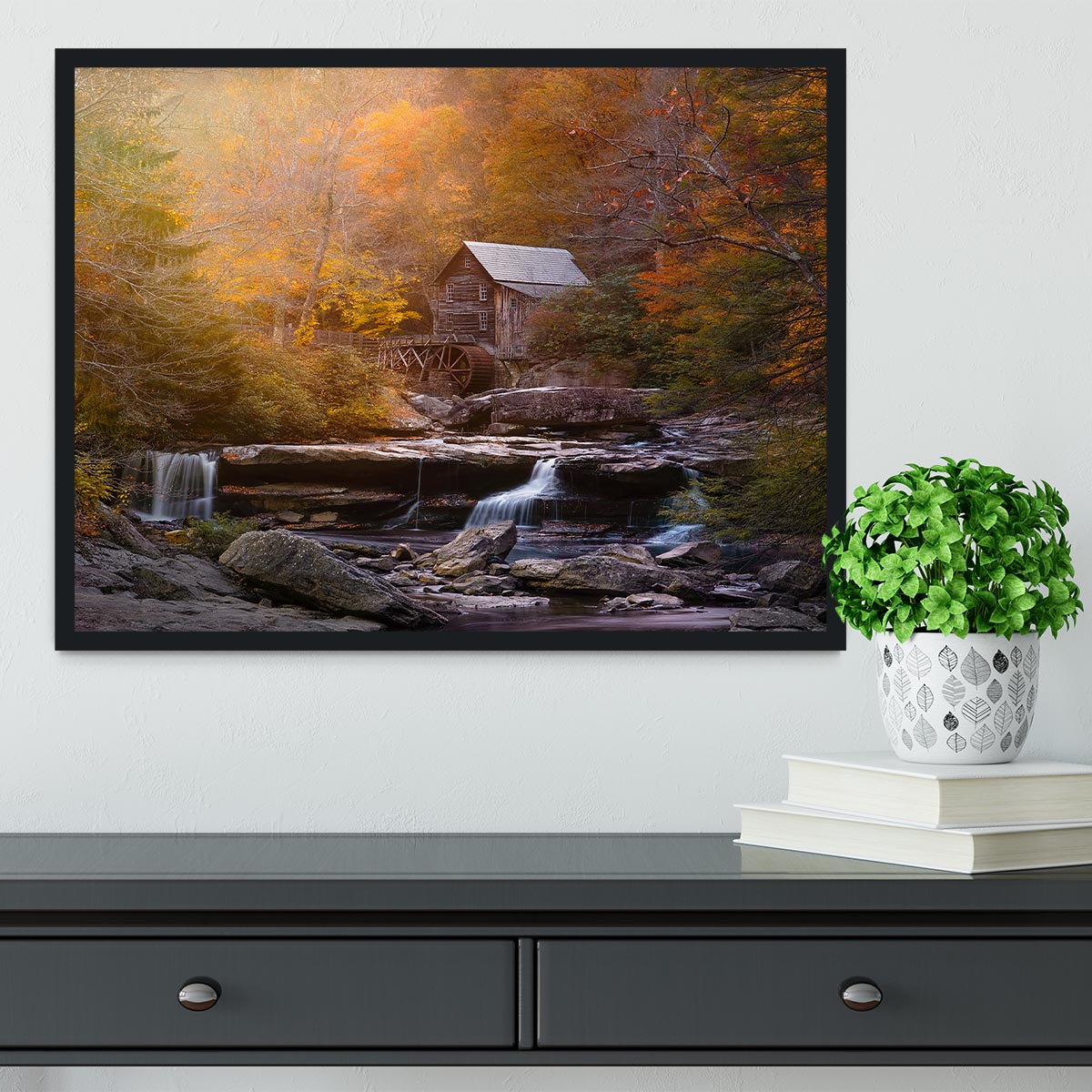 The Mill Framed Print - Canvas Art Rocks - 2