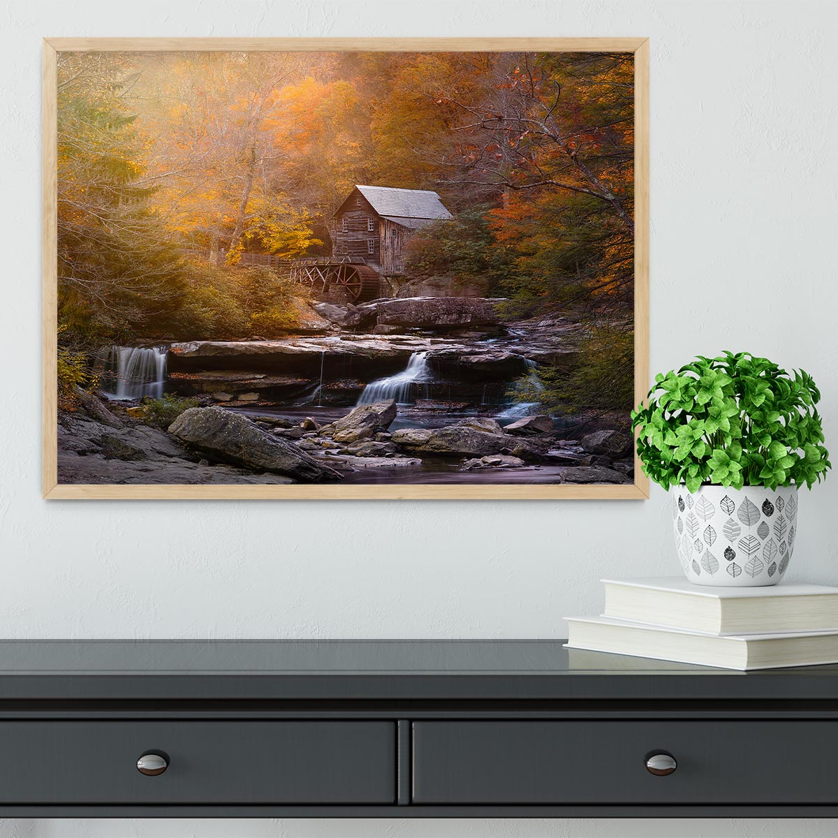 The Mill Framed Print - Canvas Art Rocks - 4