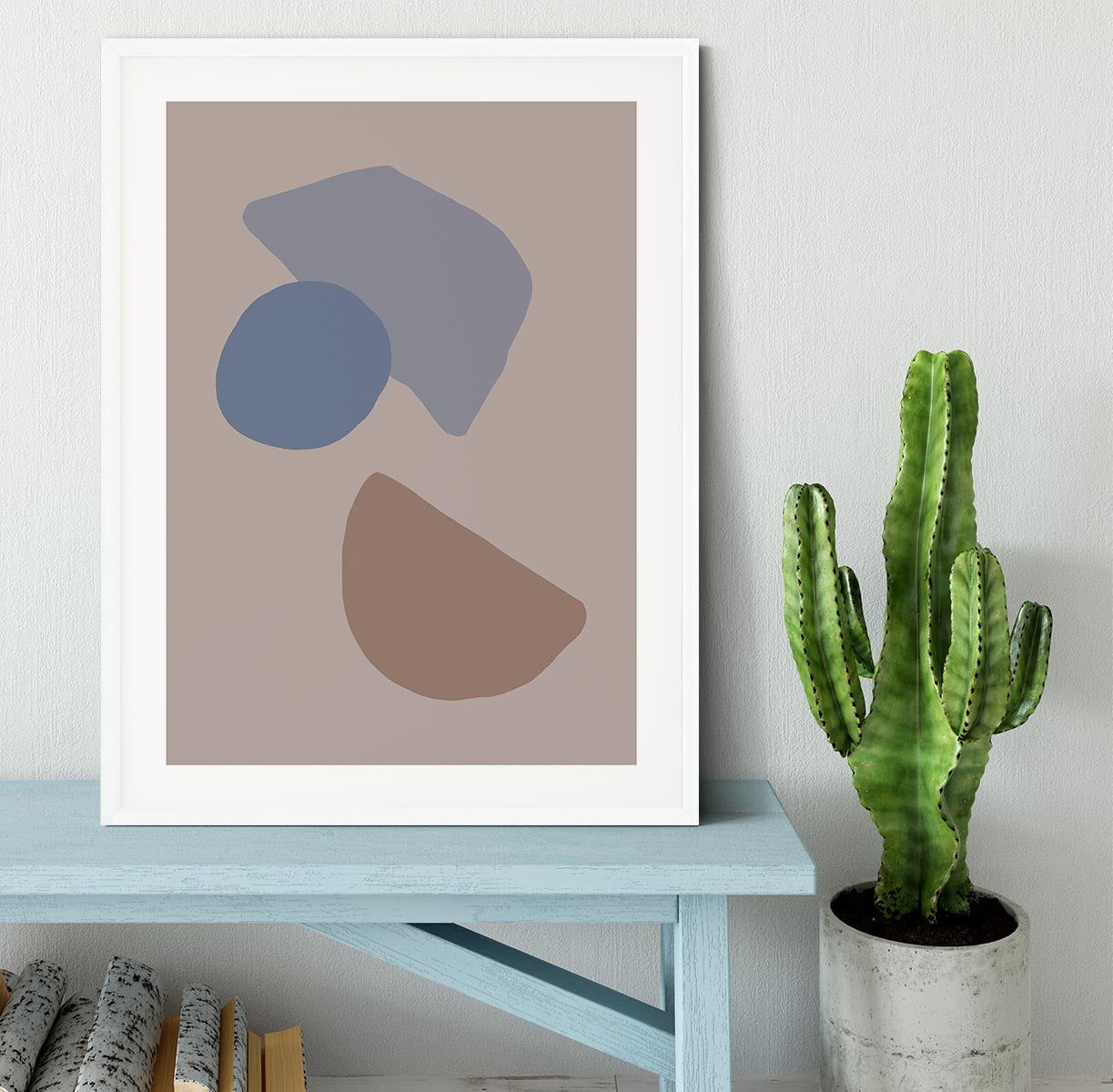 Organic Shapes 03 Framed Print - Canvas Art Rocks - 5