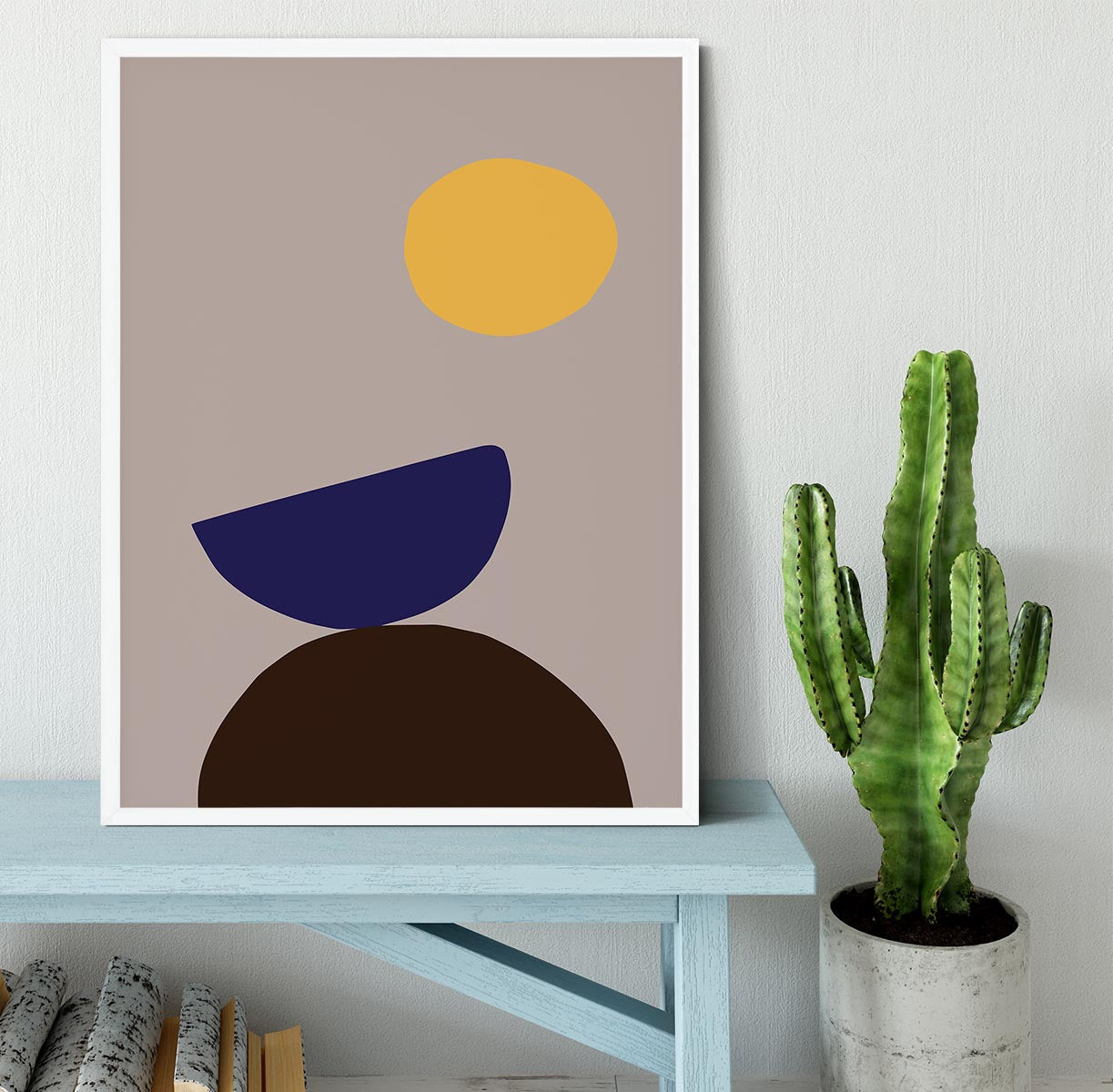 Organic Shapes 07 Framed Print - Canvas Art Rocks -6