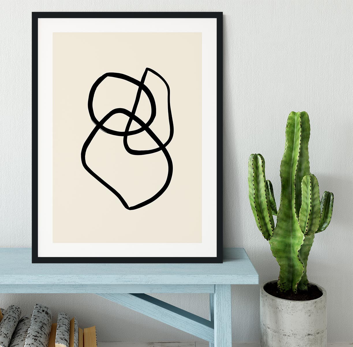 Shape 01 Framed Print - Canvas Art Rocks - 1