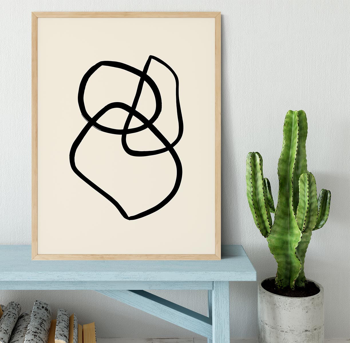 Shape 01 Framed Print - Canvas Art Rocks - 4