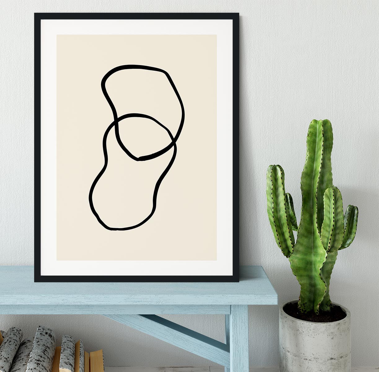 Shape 02 Framed Print - Canvas Art Rocks - 1