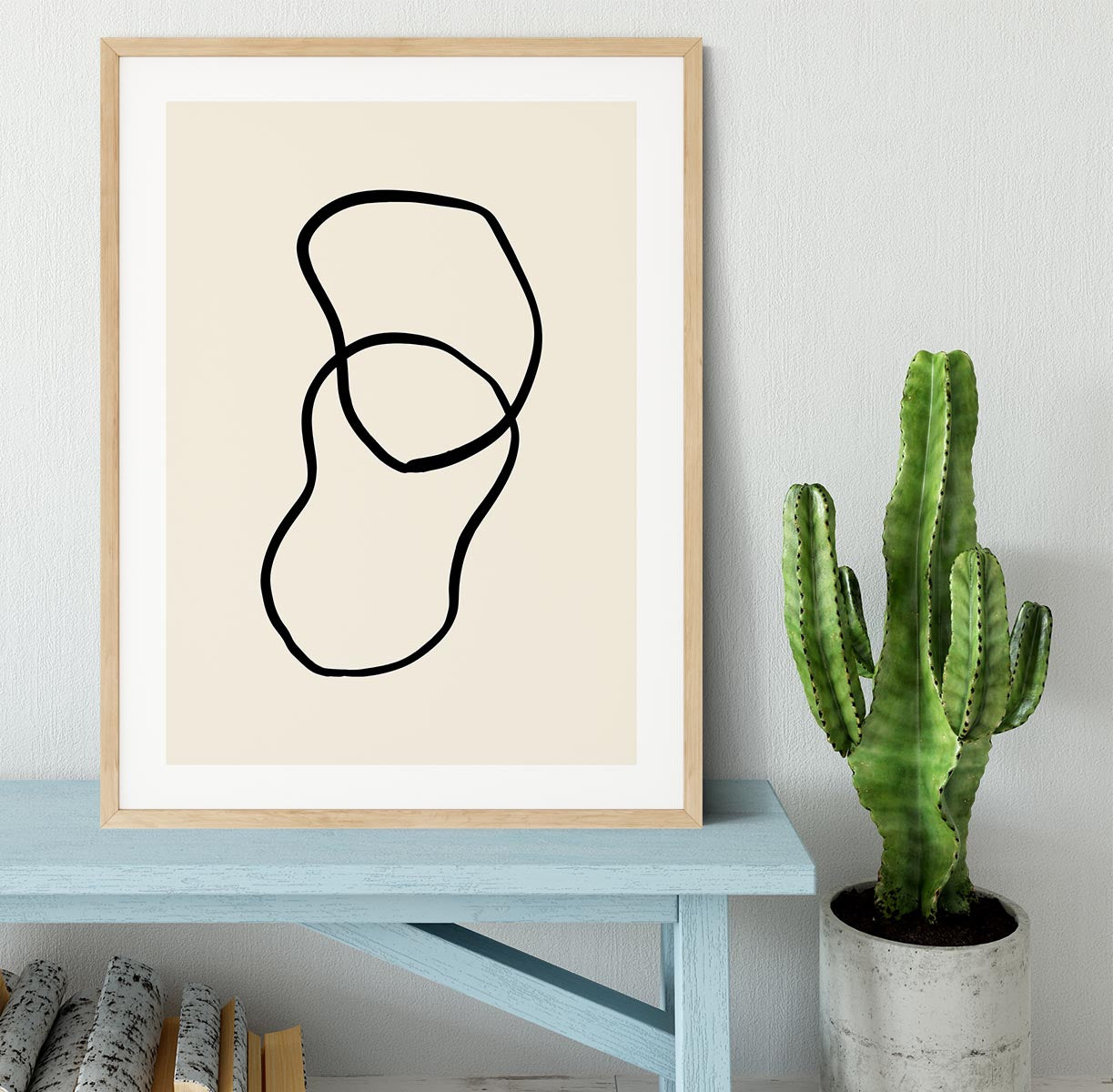 Shape 02 Framed Print - Canvas Art Rocks - 3