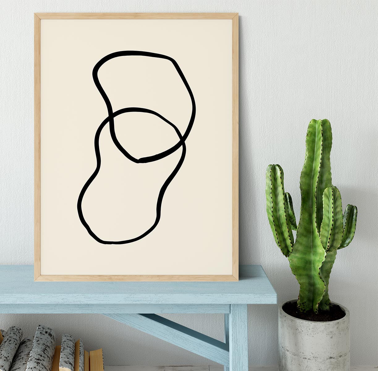 Shape 02 Framed Print - Canvas Art Rocks - 4