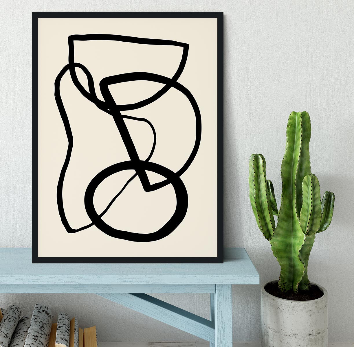 Shape 05 Framed Print - Canvas Art Rocks - 2