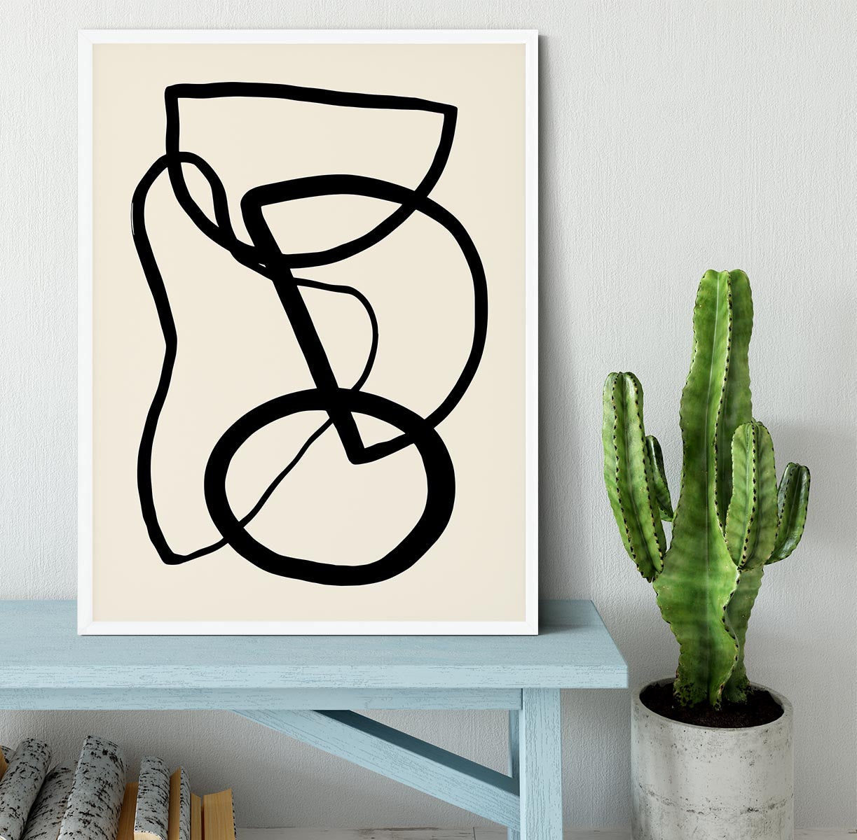 Shape 05 Framed Print - Canvas Art Rocks -6