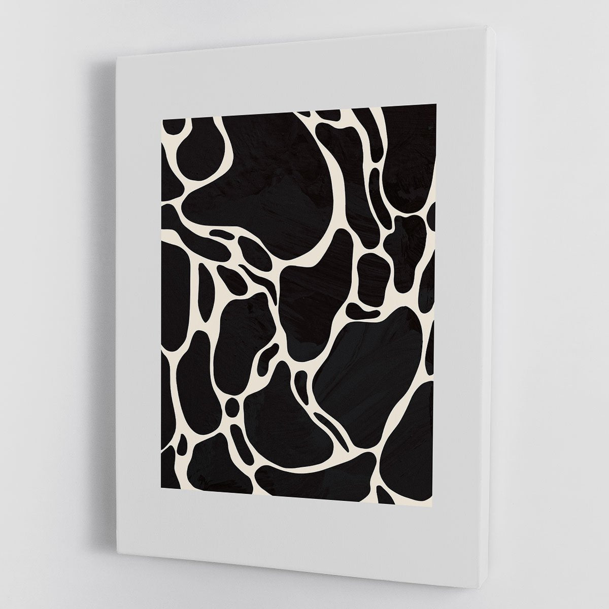 Giraffe Grey Canvas Print or Poster - Canvas Art Rocks - 1
