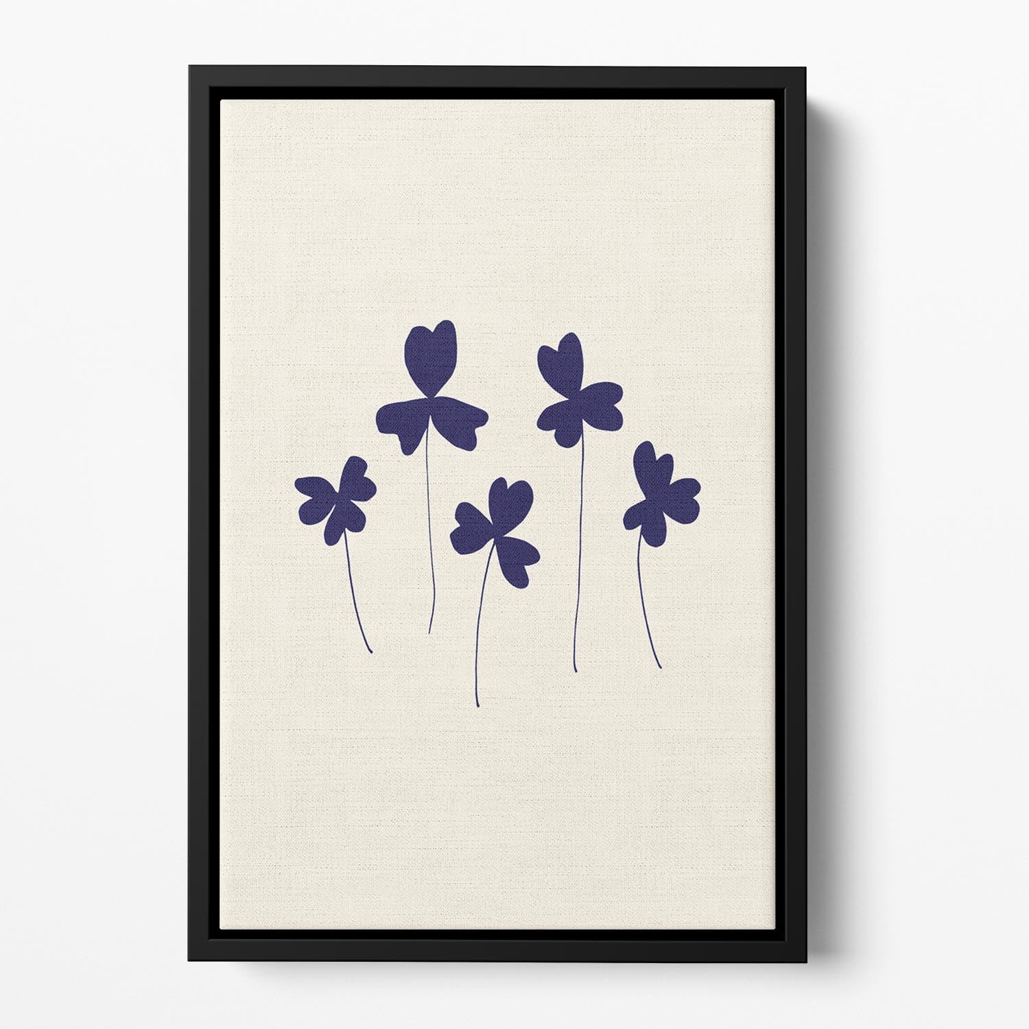 Blue Sorrel Floating Framed Canvas - 1x - 2