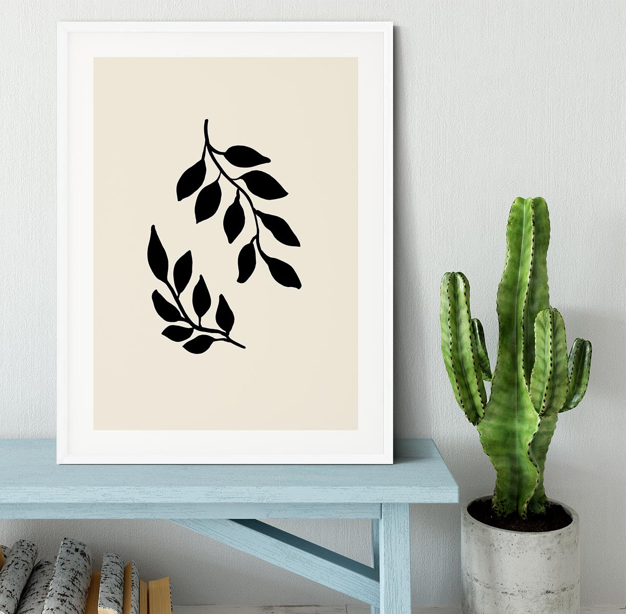 Black Twigs Framed Print - 1x - 5