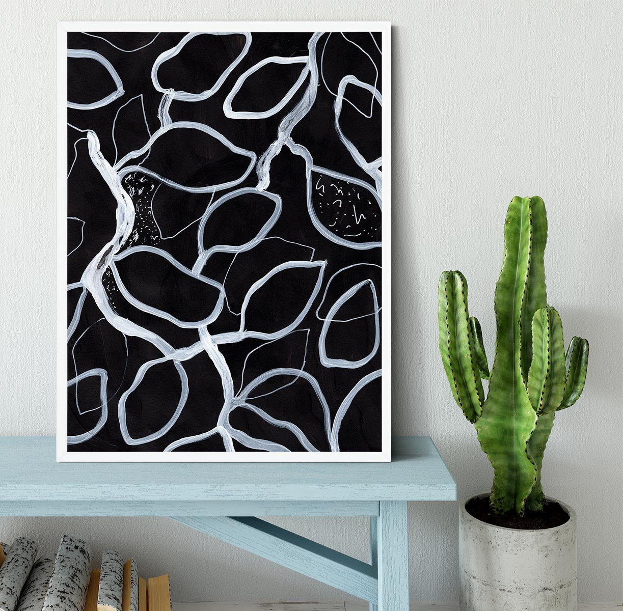 Tangled Framed Print - Canvas Art Rocks -6