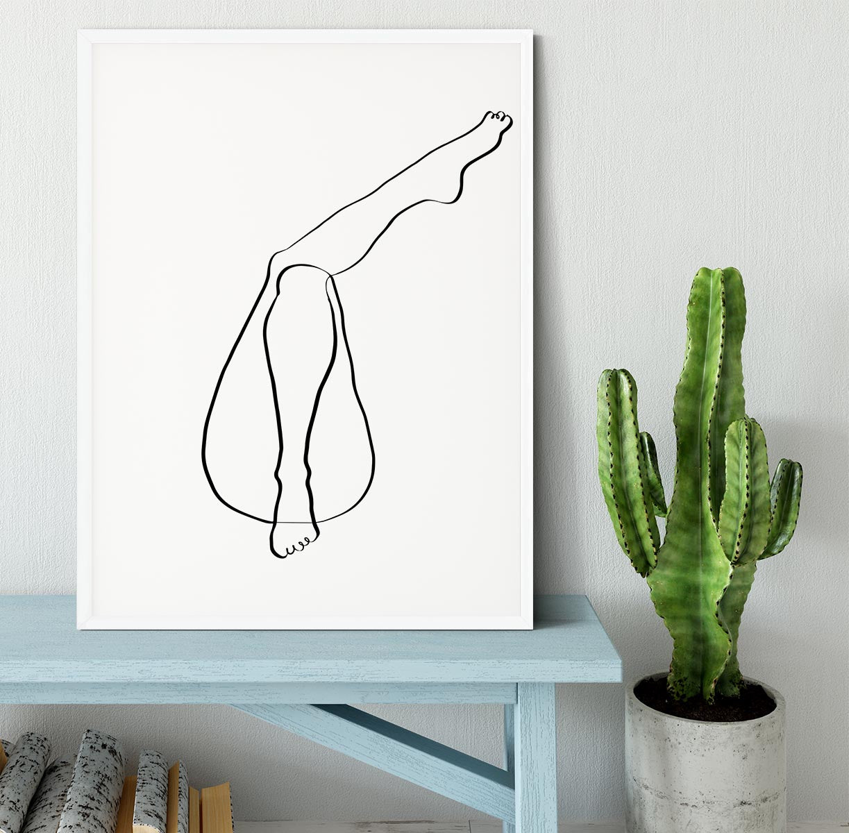 Legs Framed Print - Canvas Art Rocks -6