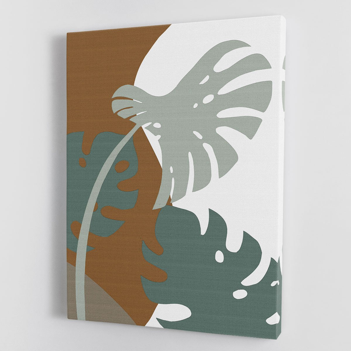 Monstera Cut Out 03 Canvas Print or Poster - Canvas Art Rocks - 1
