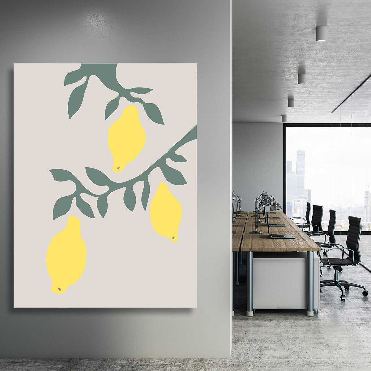 Lemons Canvas Print or Poster - Canvas Art Rocks - 3