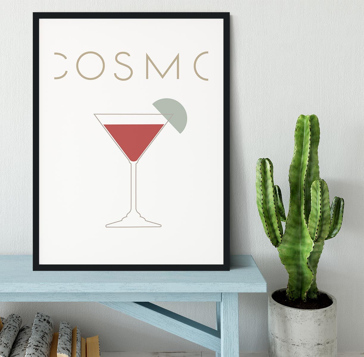 Cosmopolitan Framed Print - Canvas Art Rocks - 1