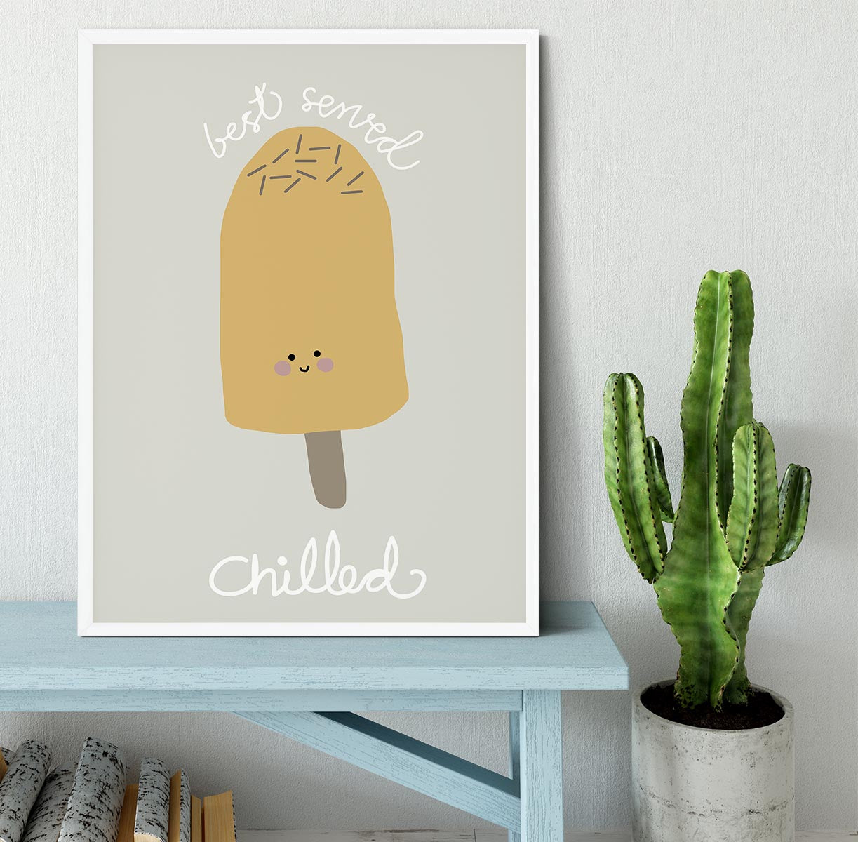 Chilled Ice Cream Framed Print - 1x -6