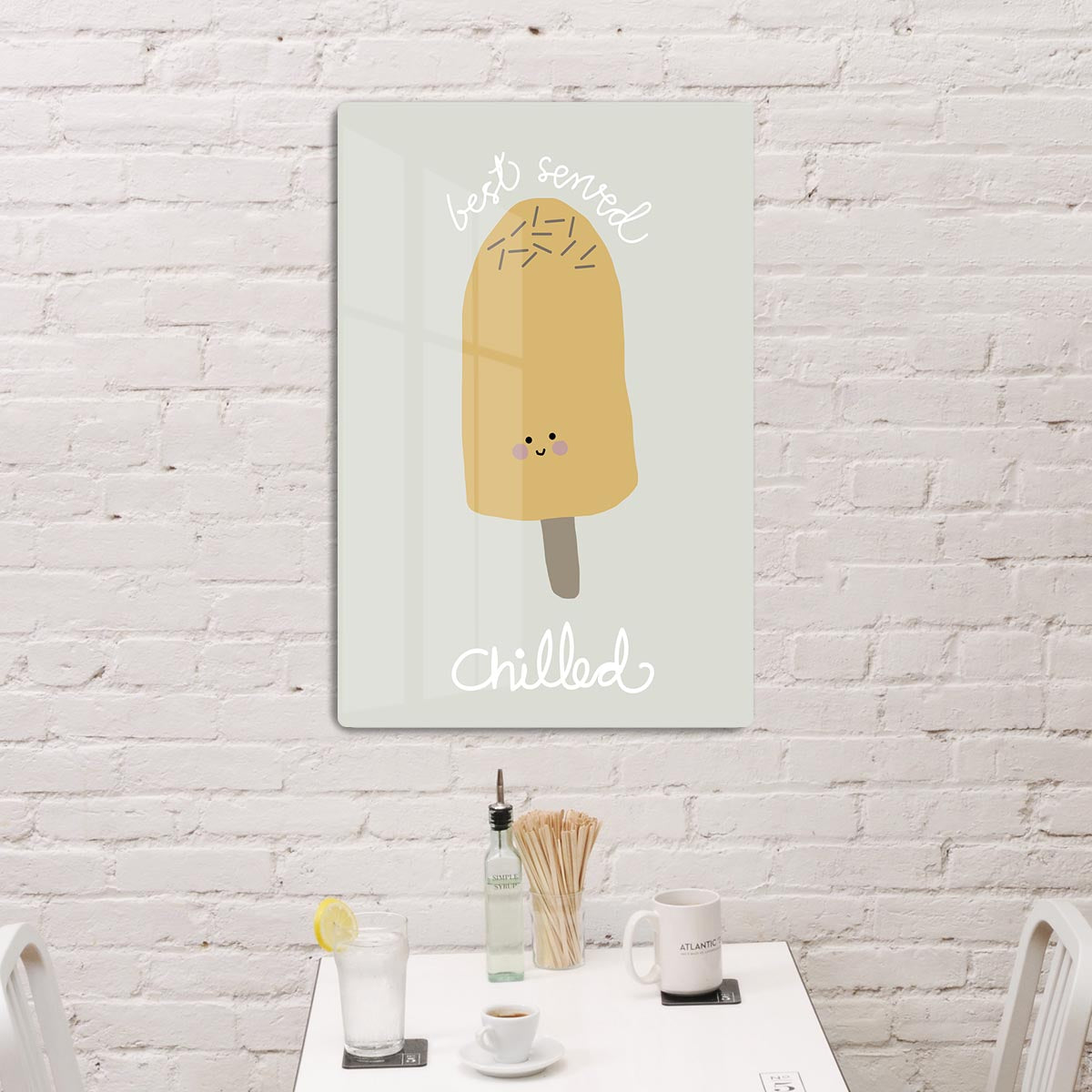 Chilled Ice Cream HD Metal Print - Canvas Art Rocks - 2