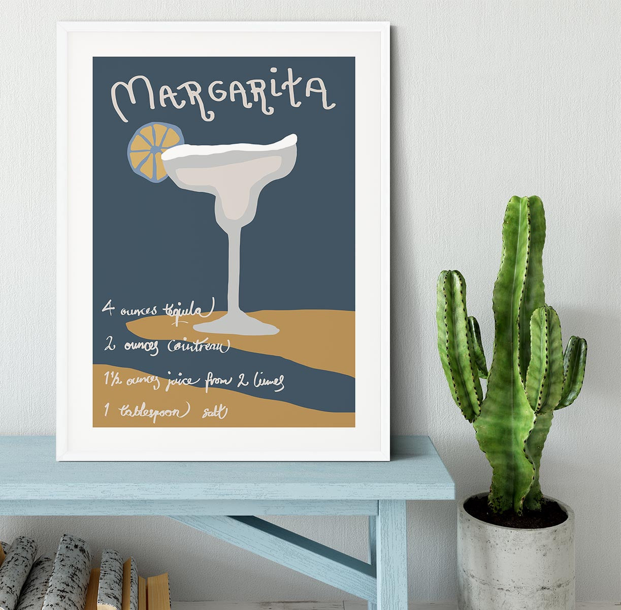 Margarita Framed Print - Canvas Art Rocks - 5