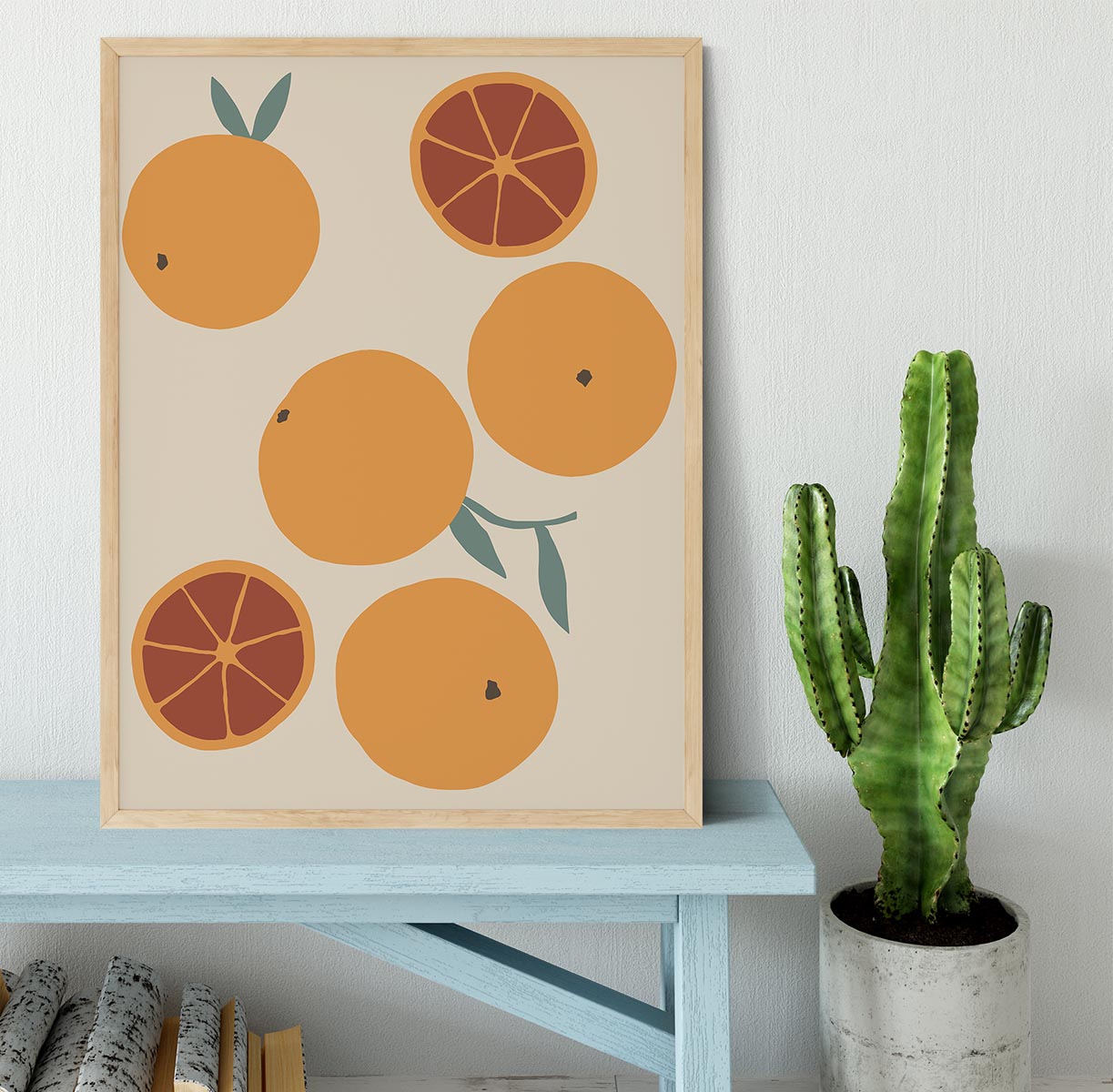 Blood Orange Framed Print - 1x - 4