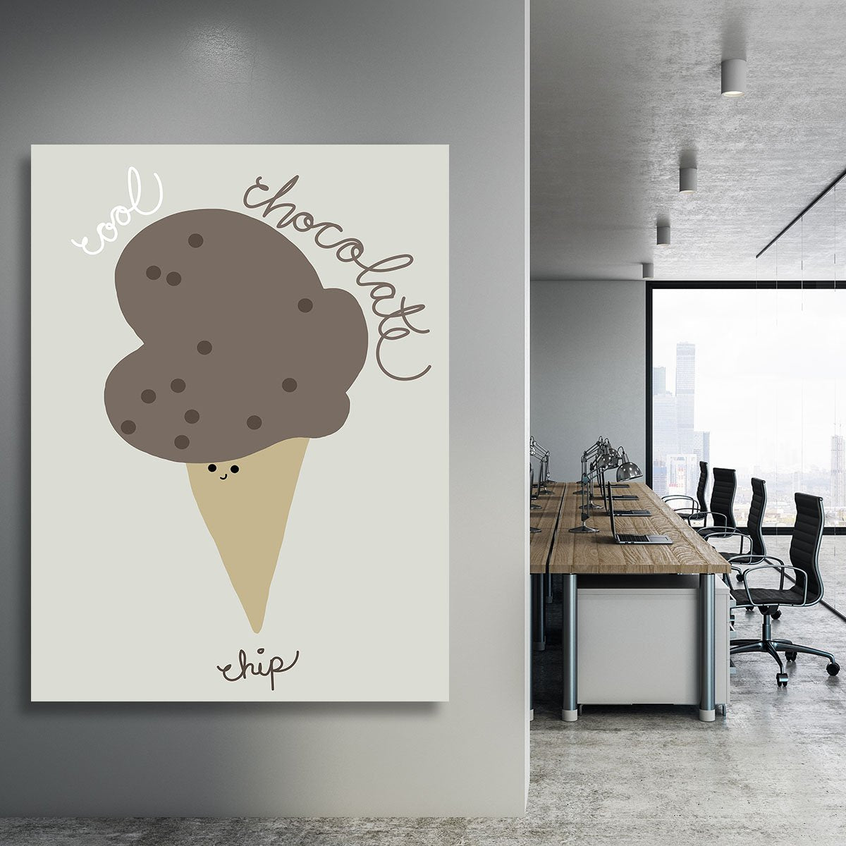 Chocolate Chip Canvas Print or Poster - Canvas Art Rocks - 3