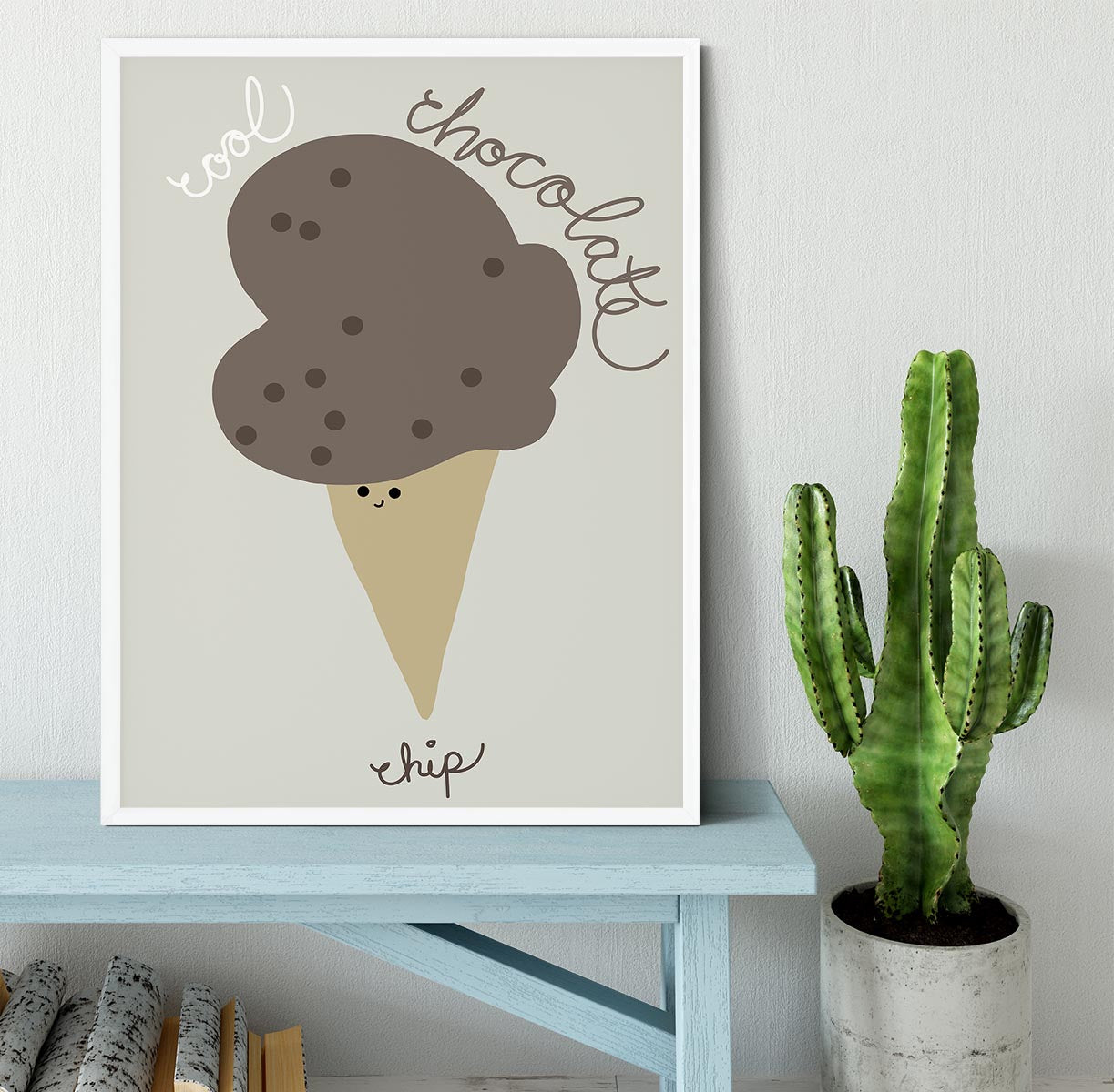 Chocolate Chip Framed Print - 1x -6