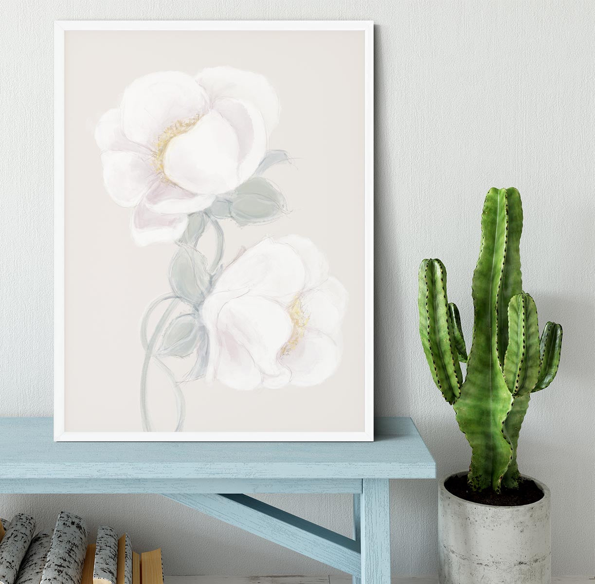 Lush Peony Framed Print - Canvas Art Rocks -6