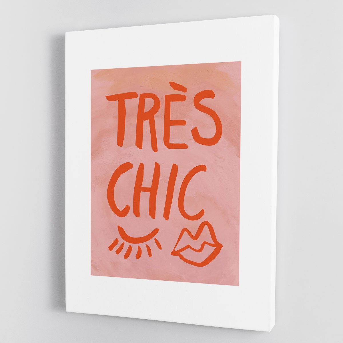 TrAus Chic Pink Frame Canvas Print or Poster - Canvas Art Rocks - 1