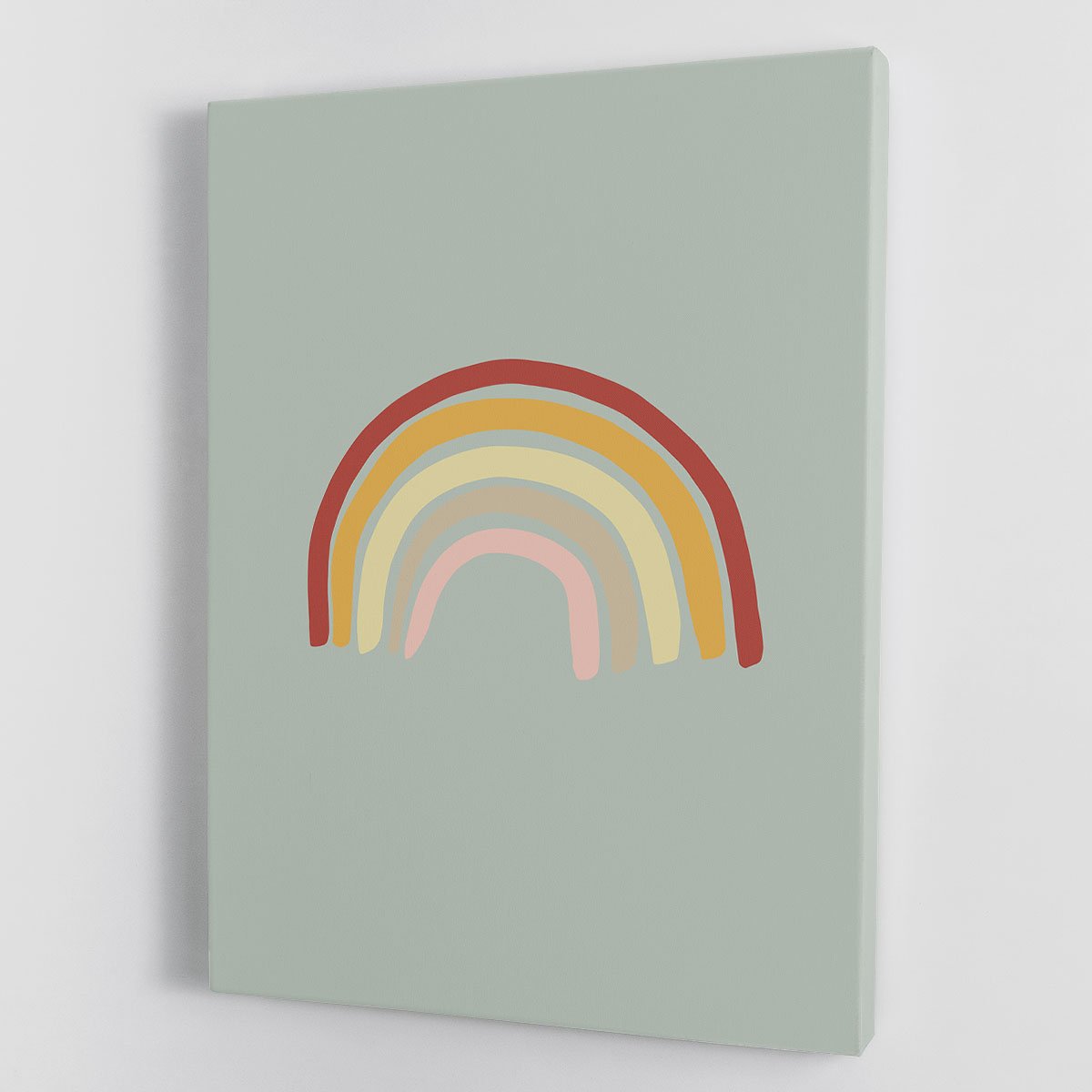 Rainbow Green Canvas Print or Poster - Canvas Art Rocks - 1