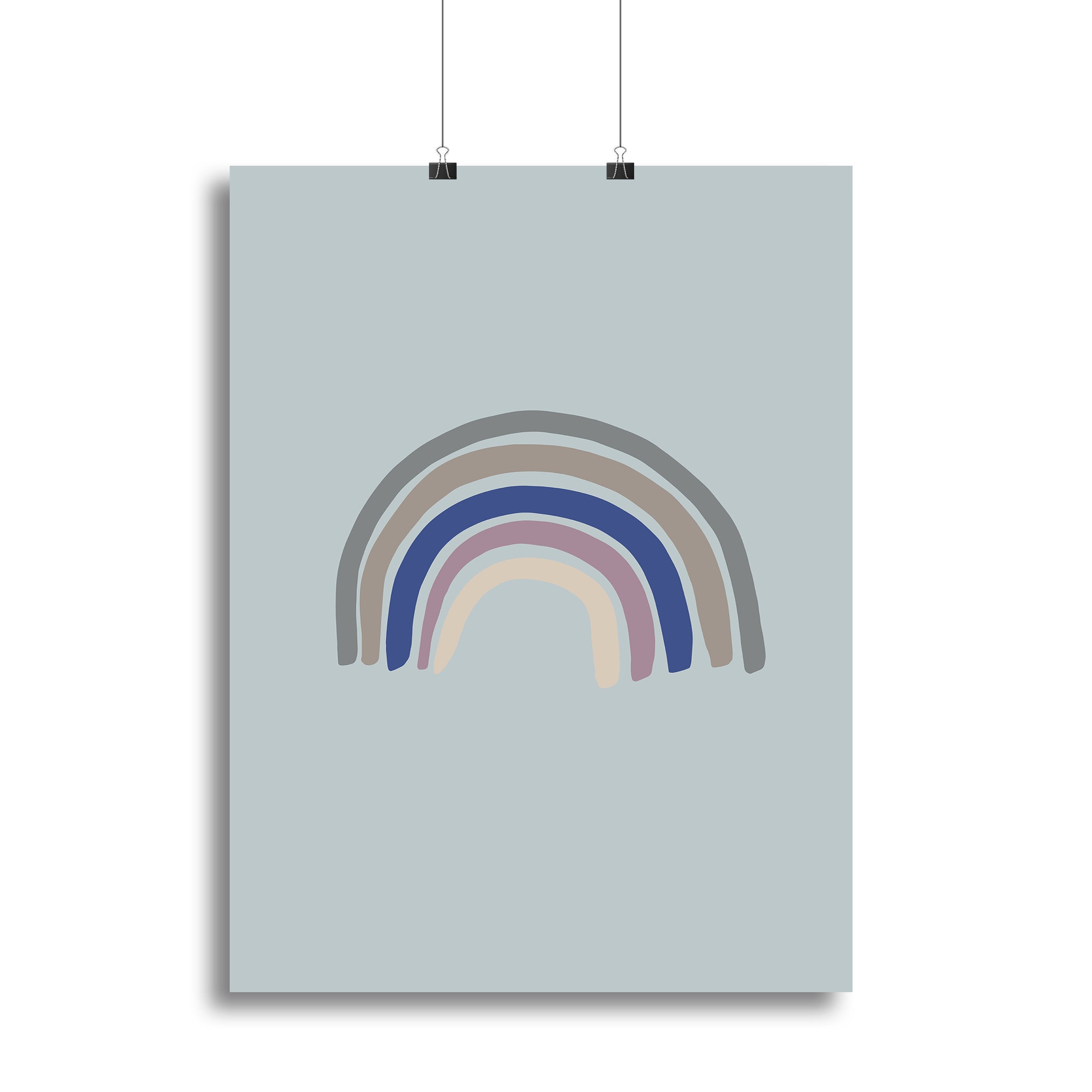 Rainbow Blue Canvas Print or Poster - Canvas Art Rocks - 2