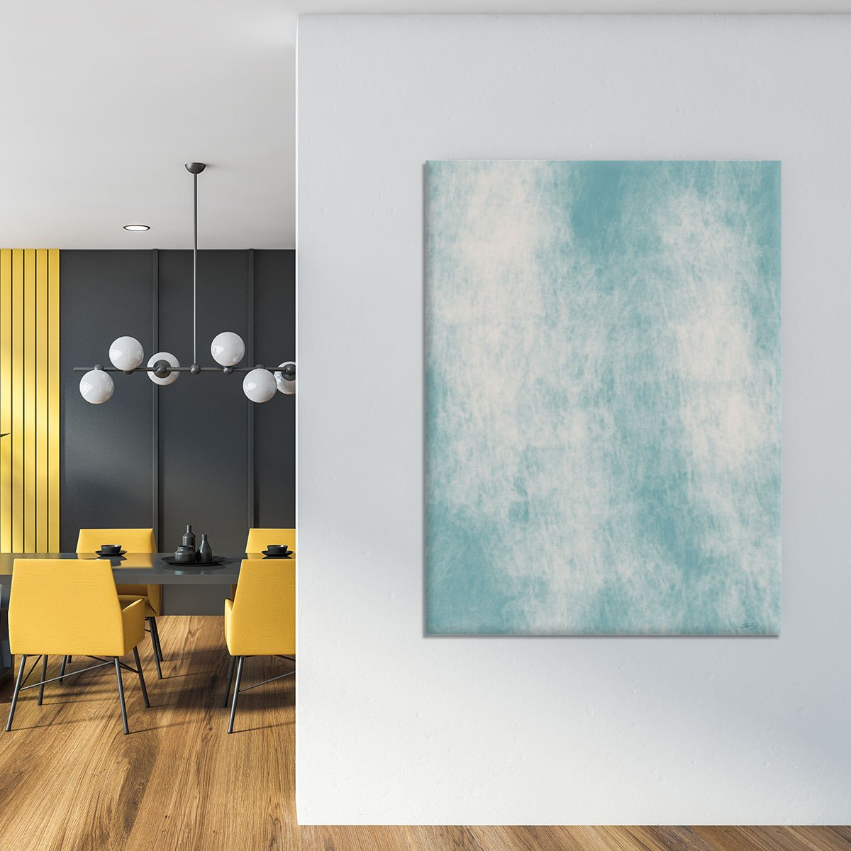 Abstract Sea Canvas Print or Poster - Canvas Art Rocks - 4