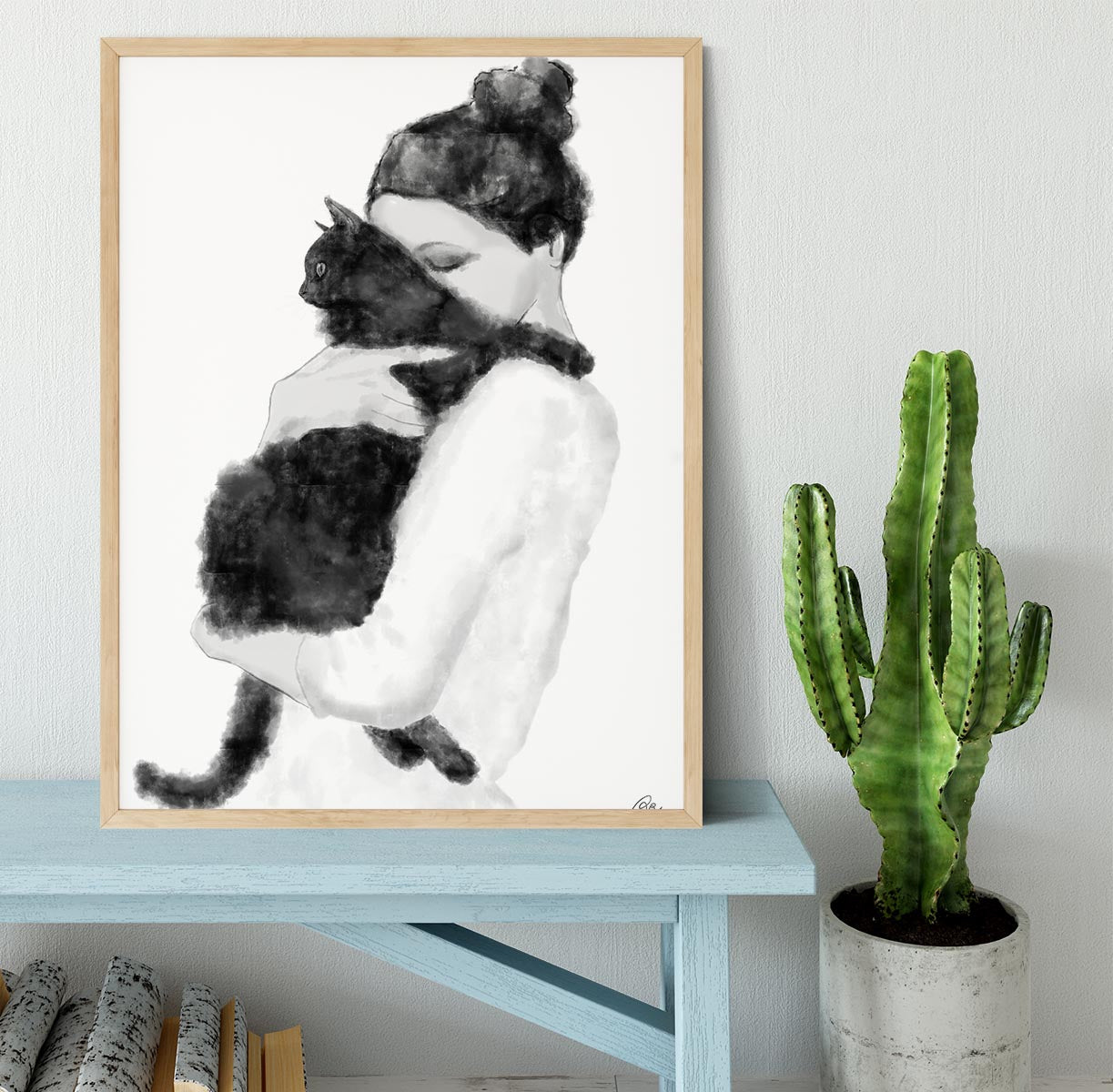 Cat Lover Framed Print - Canvas Art Rocks - 4