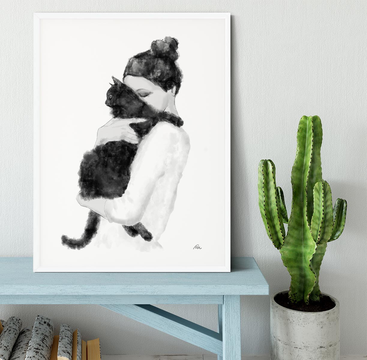 Cat Lover Framed Print - Canvas Art Rocks - 5