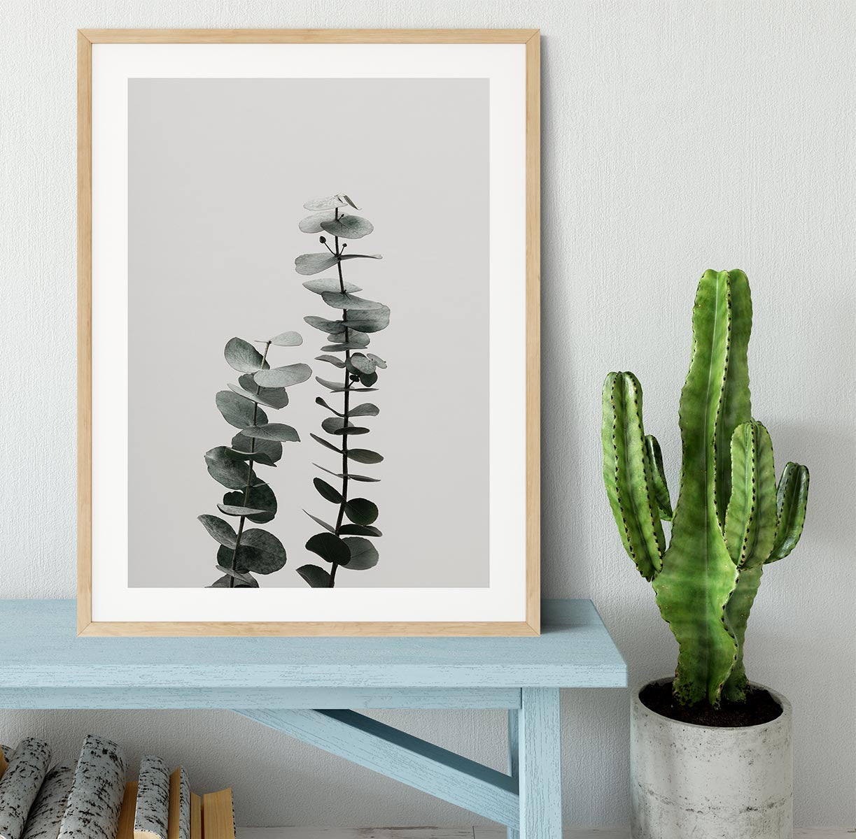 Eucalyptus Natural 03 Framed Print - Canvas Art Rocks - 3