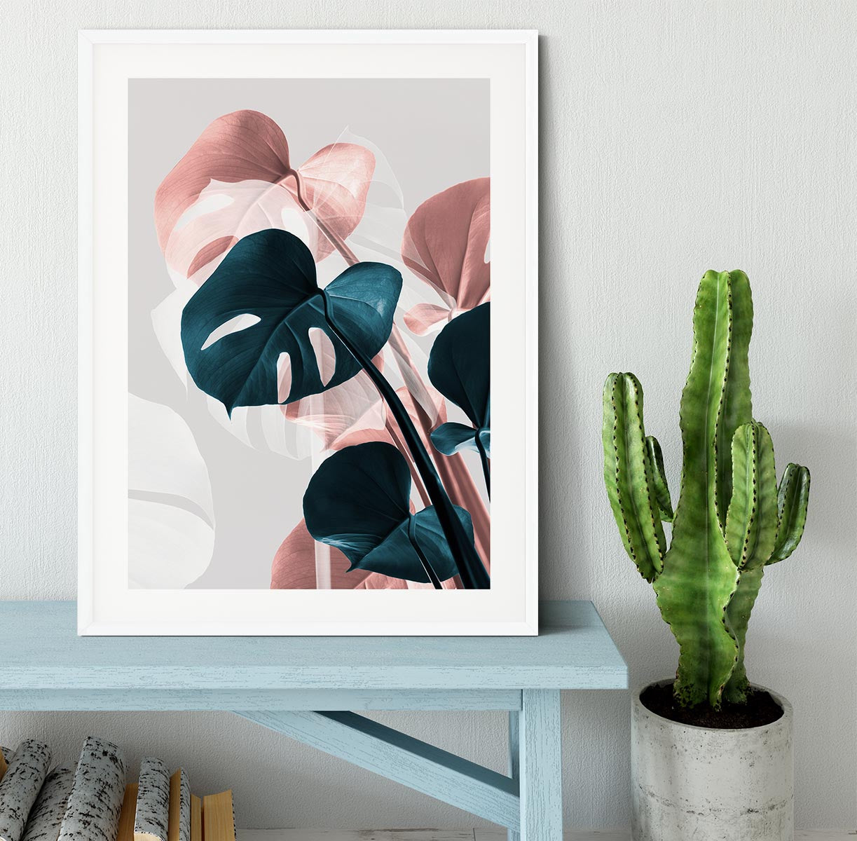 Monstera Creative 17 Framed Print - Canvas Art Rocks - 5