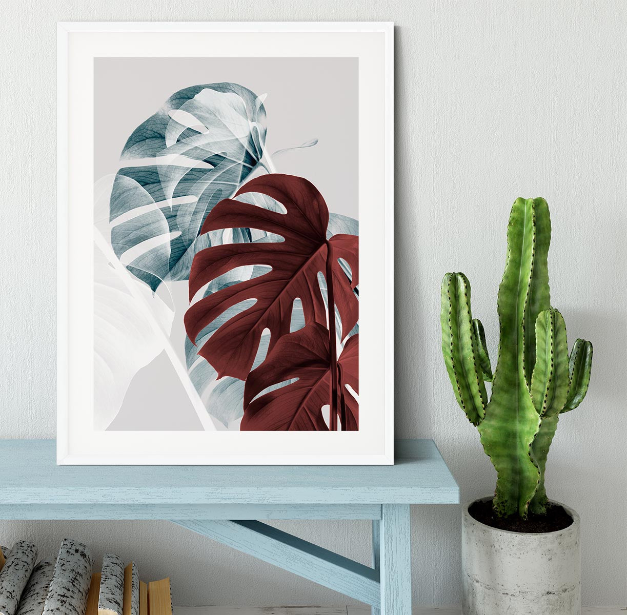 Monstera Creative 18 Framed Print - Canvas Art Rocks - 5