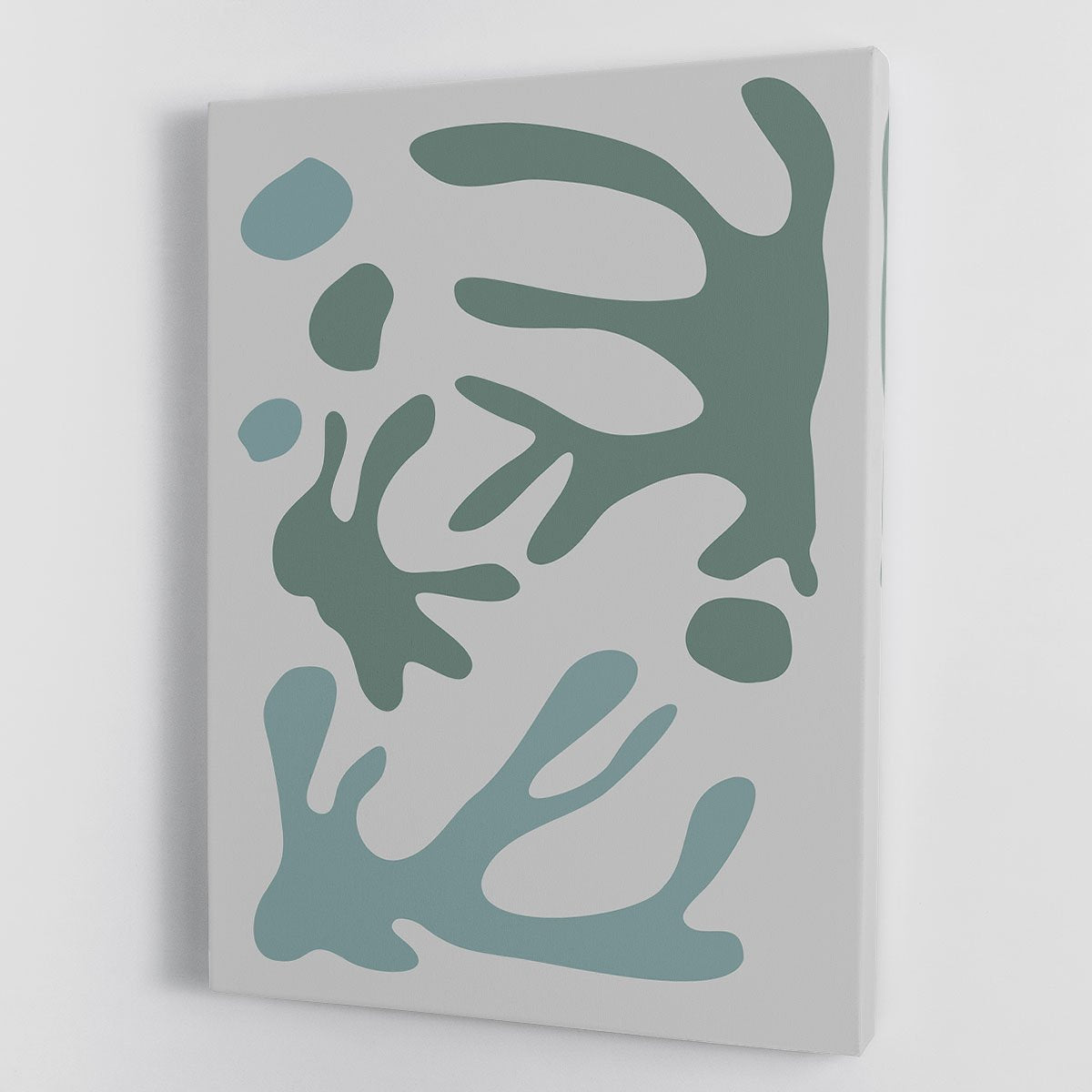 Seaweed Teal No 1 Canvas Print or Poster - Canvas Art Rocks - 1