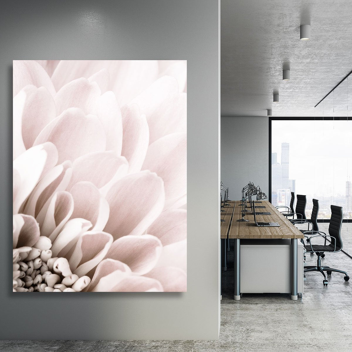 Chrysanthemum No 03 Canvas Print or Poster - Canvas Art Rocks - 3