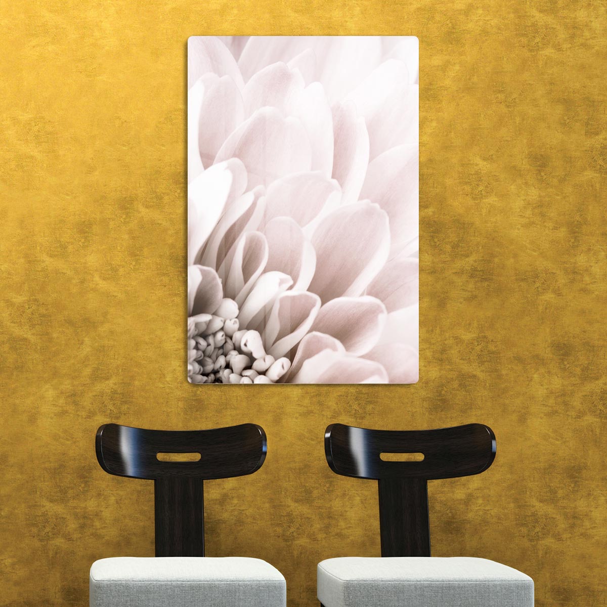 Chrysanthemum No 03 HD Metal Print - Canvas Art Rocks - 2