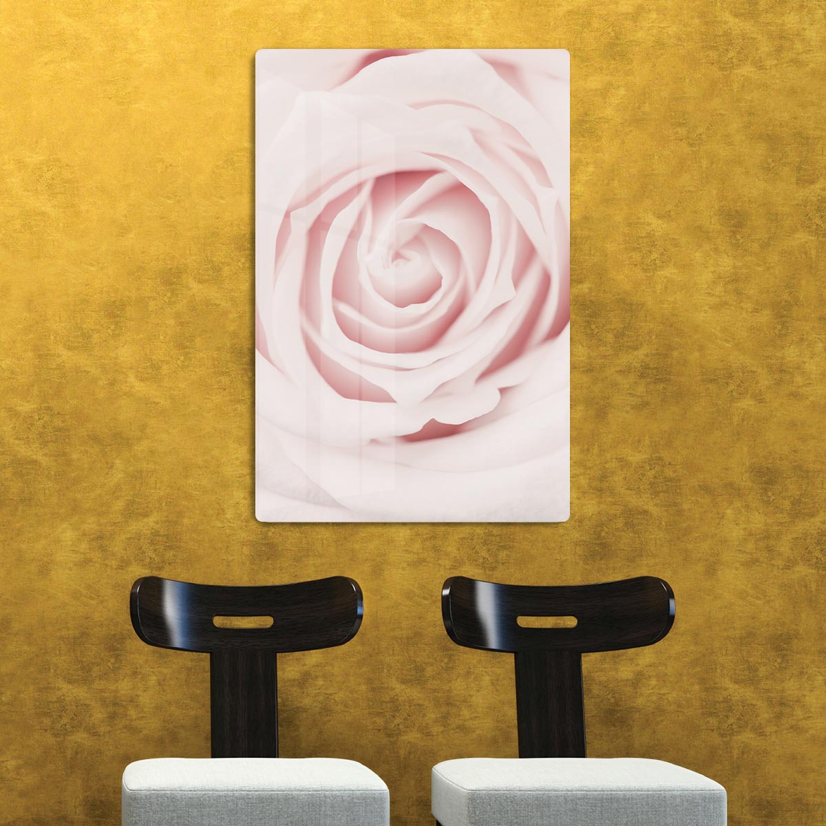 Pink Rose No 02 HD Metal Print - Canvas Art Rocks - 2