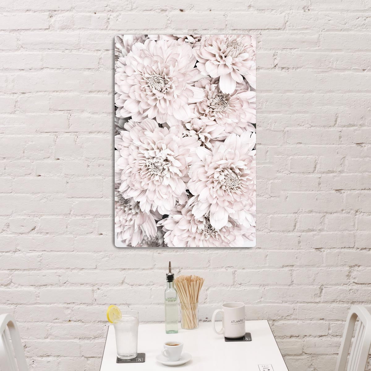 Chrysanthemum No 09 HD Metal Print - Canvas Art Rocks - 2