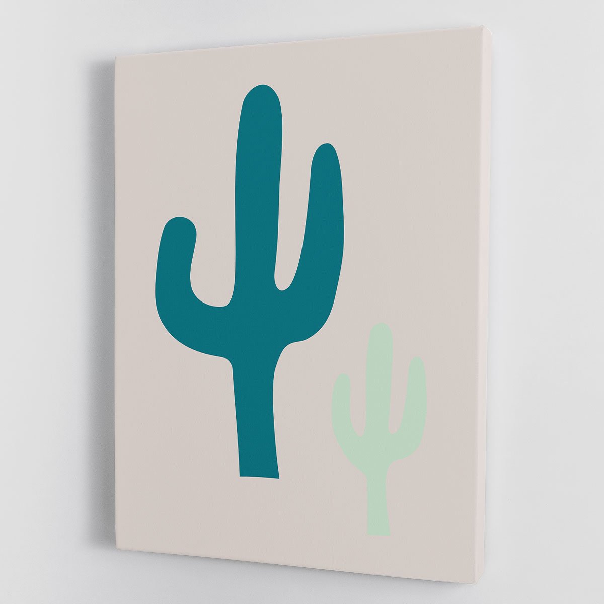 Cactus Beige Canvas Print or Poster - Canvas Art Rocks - 1