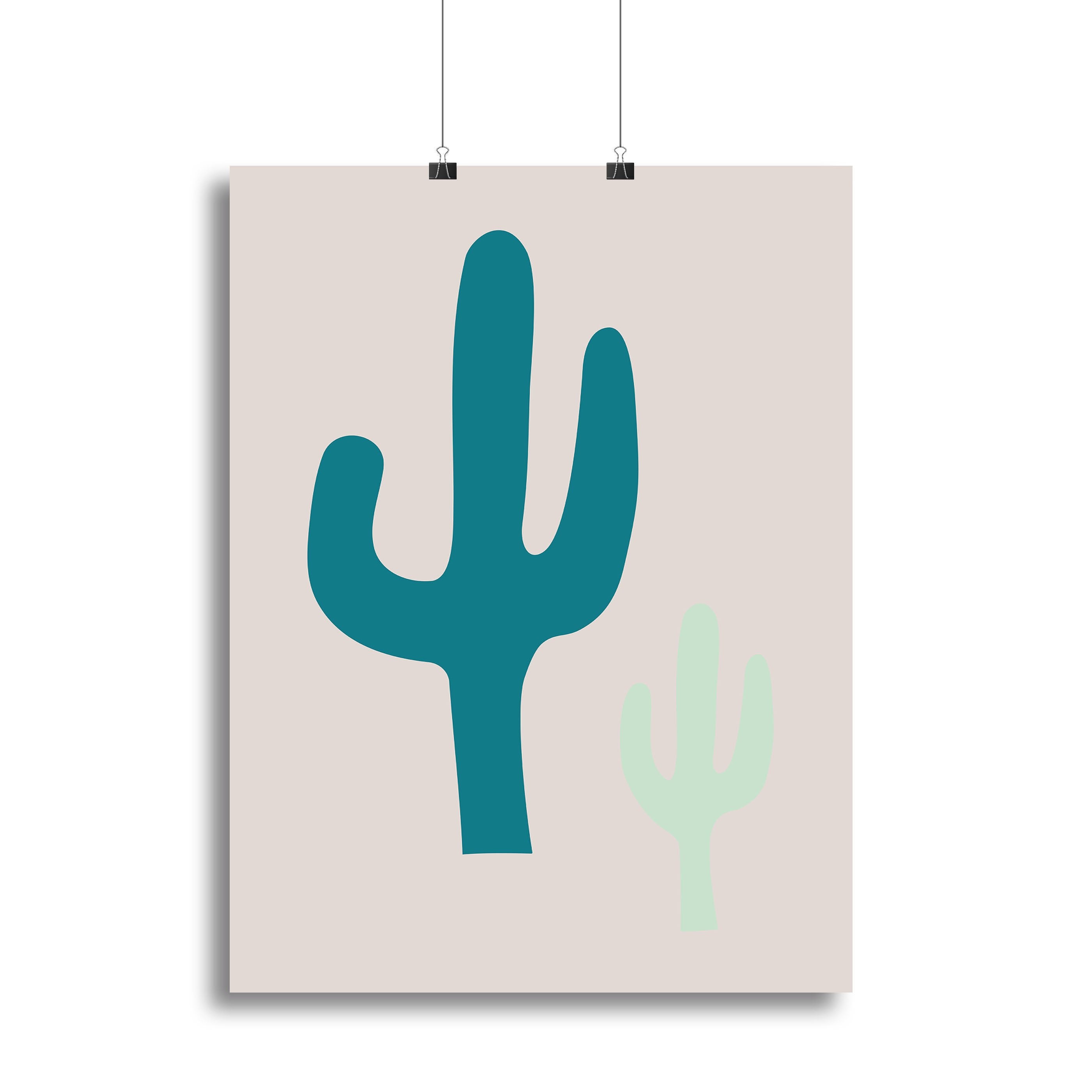 Cactus Beige Canvas Print or Poster - Canvas Art Rocks - 2